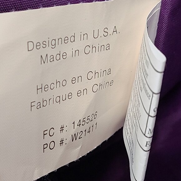 Anne Klein AK Travel Bag Glen Plaid Top Zip Overnight  Weekender Luggage - Picture 11 of 11